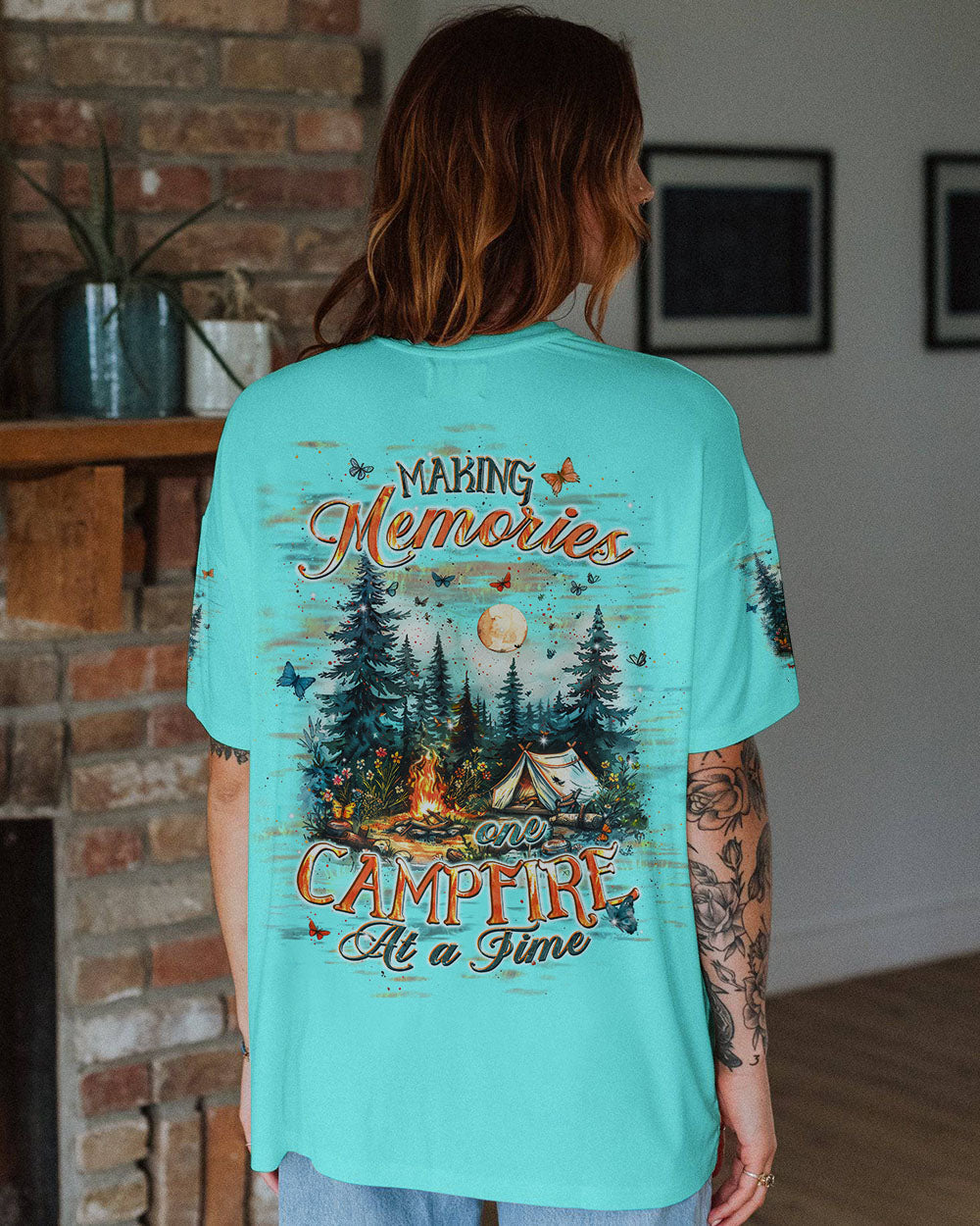 MAKING MEMORIES ONE CAMPFIRE AT A TIME ALL OVER PRINT - TLPQ2304241