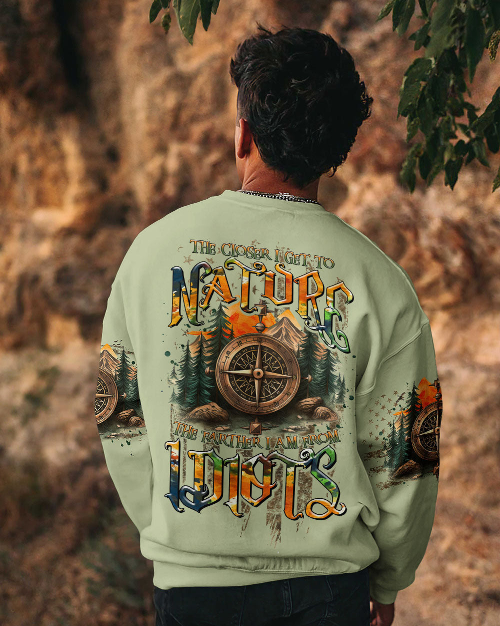 THE CLOSER I GET TO NATURE ALL OVER PRINT - TLTR0208242