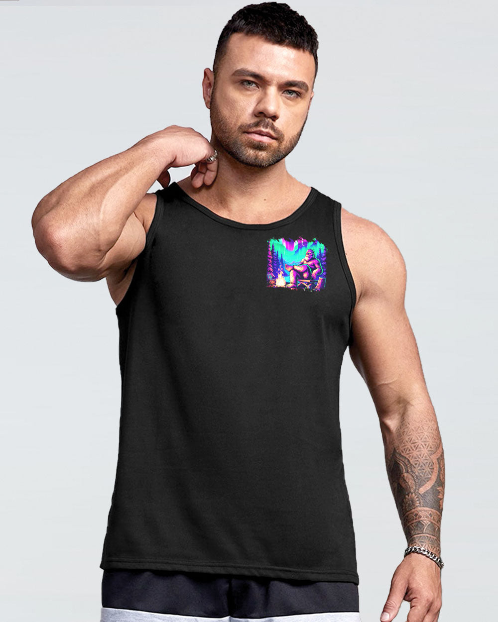 CAMPFIRE HEALS EVERYTHING BIGFOOT ALL OVER PRINT   - TLTR1112243