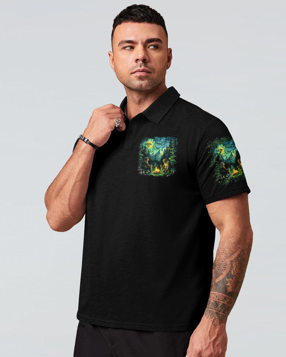 MAKING MEMORIES ONE CAMPFIRE AT A TIME BIGFOOT  ALL OVER PRINT - TLTR1612243