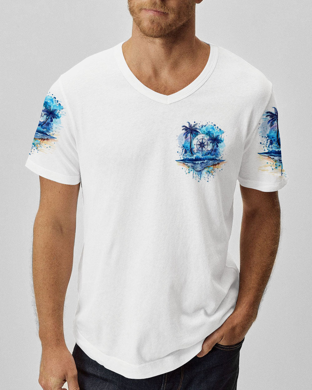 NOT ALL WHO WANDER ARE LOST COMPASS ALL OVER PRINT - TLTR2806242