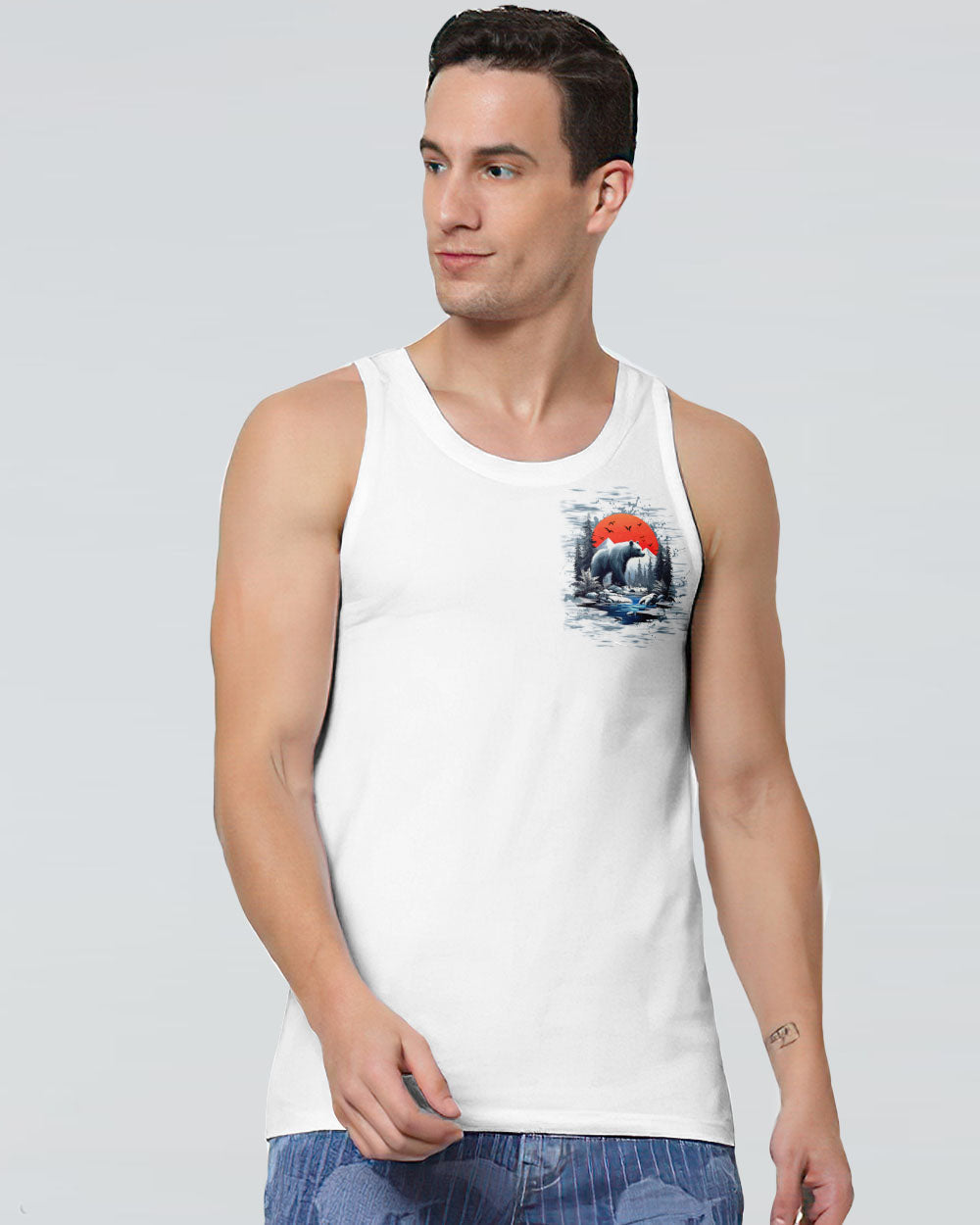 AND INTO THE FOREST I GO BEAR ALL OVER PRINT    - TLTW1112243