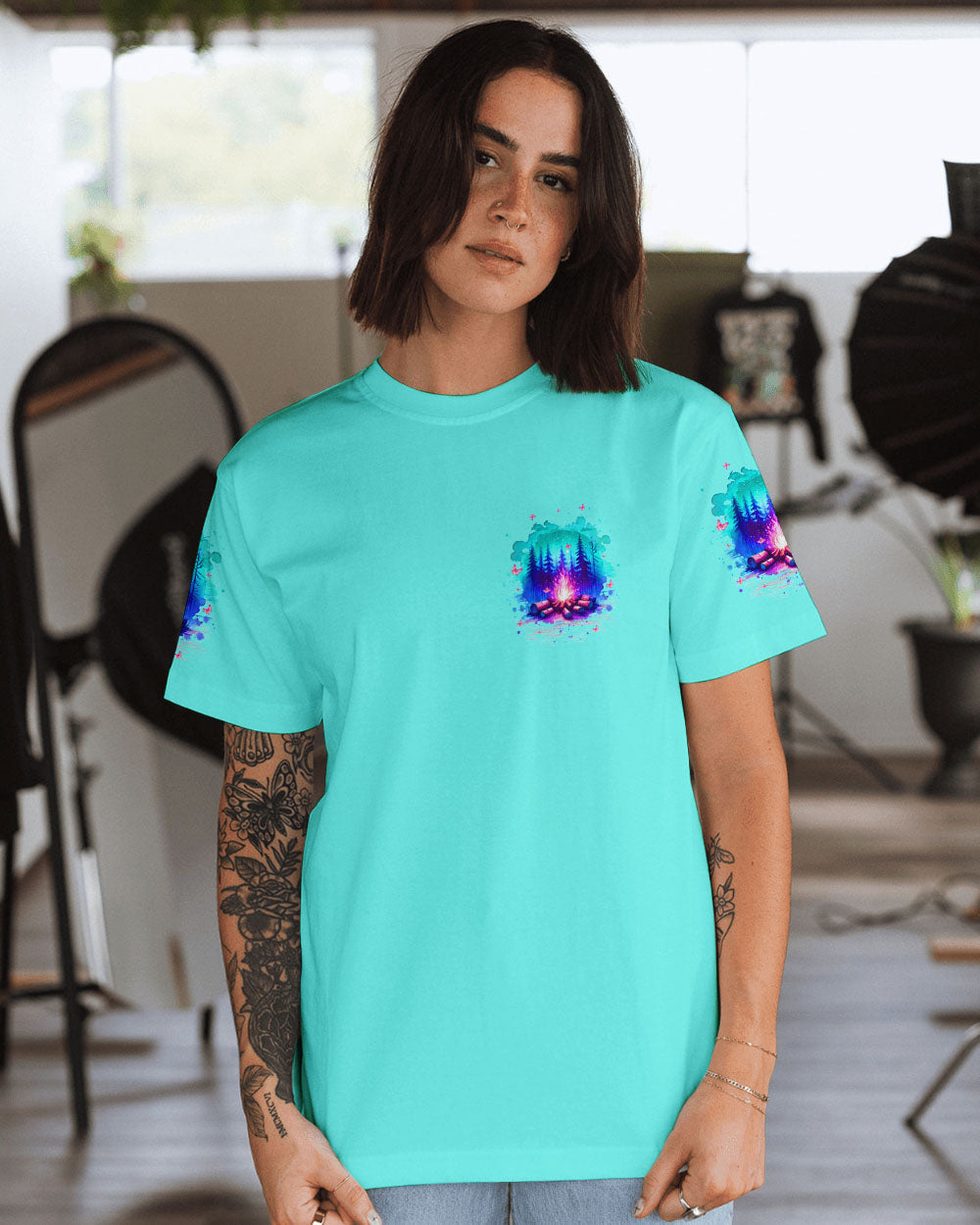 MAKING MEMORIES ONE CAMPFIRE AT A TIME ALL OVER PRINT - TLTW1505245