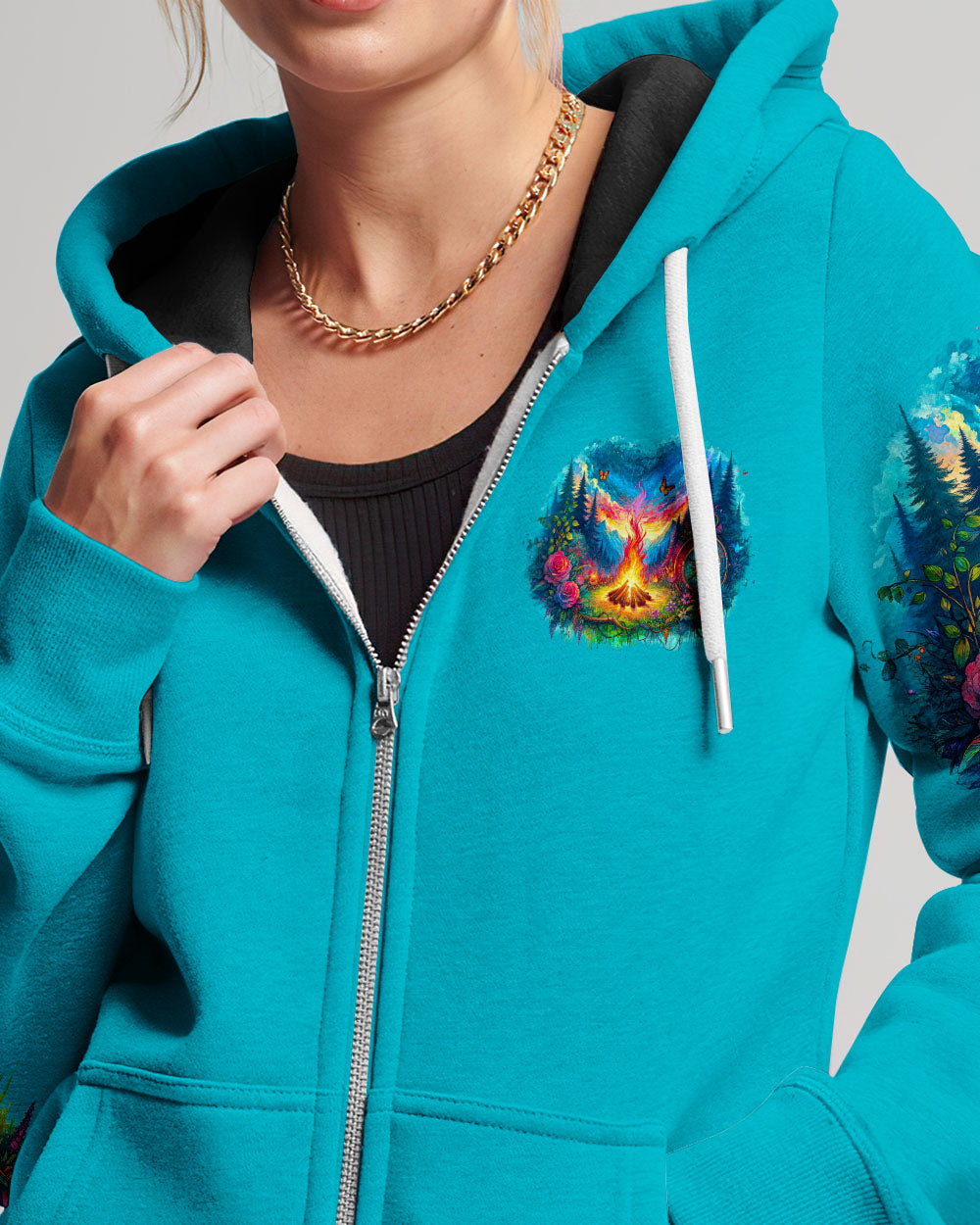 MAKING MEMORIES ONE CAMPFIRE AT A TIME ALL OVER PRINT - TY2604242