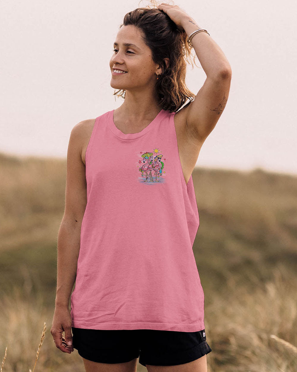 ALL YOU NEED FLAMINGO ALL OVER PRINT - TYQY1804253