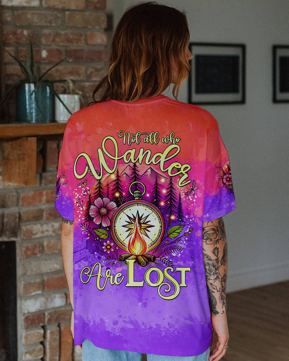 NOT ALL WHO WANDER ARE LOST ALL OVER PRINT - TYQY2106243