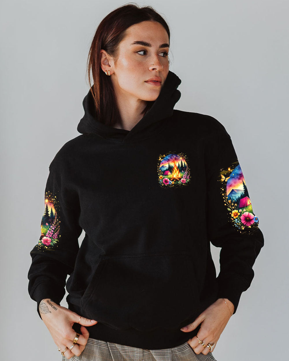 MAKING MEMORIES ONE CAMPFIRE AT A TIME ALL OVER PRINT - TYQY2406245
