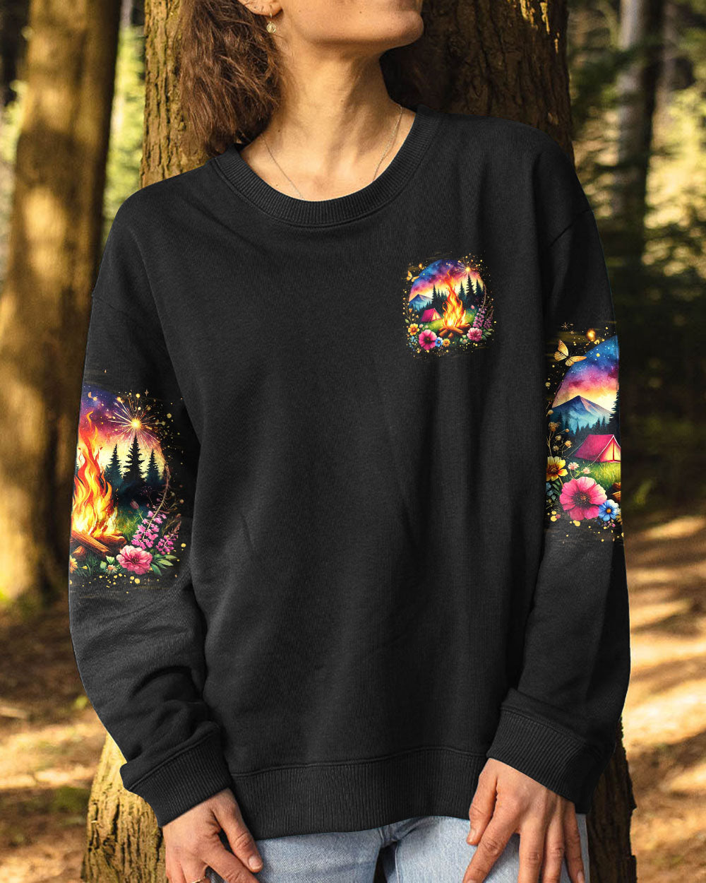 MAKING MEMORIES ONE CAMPFIRE AT A TIME ALL OVER PRINT - TYQY2406245