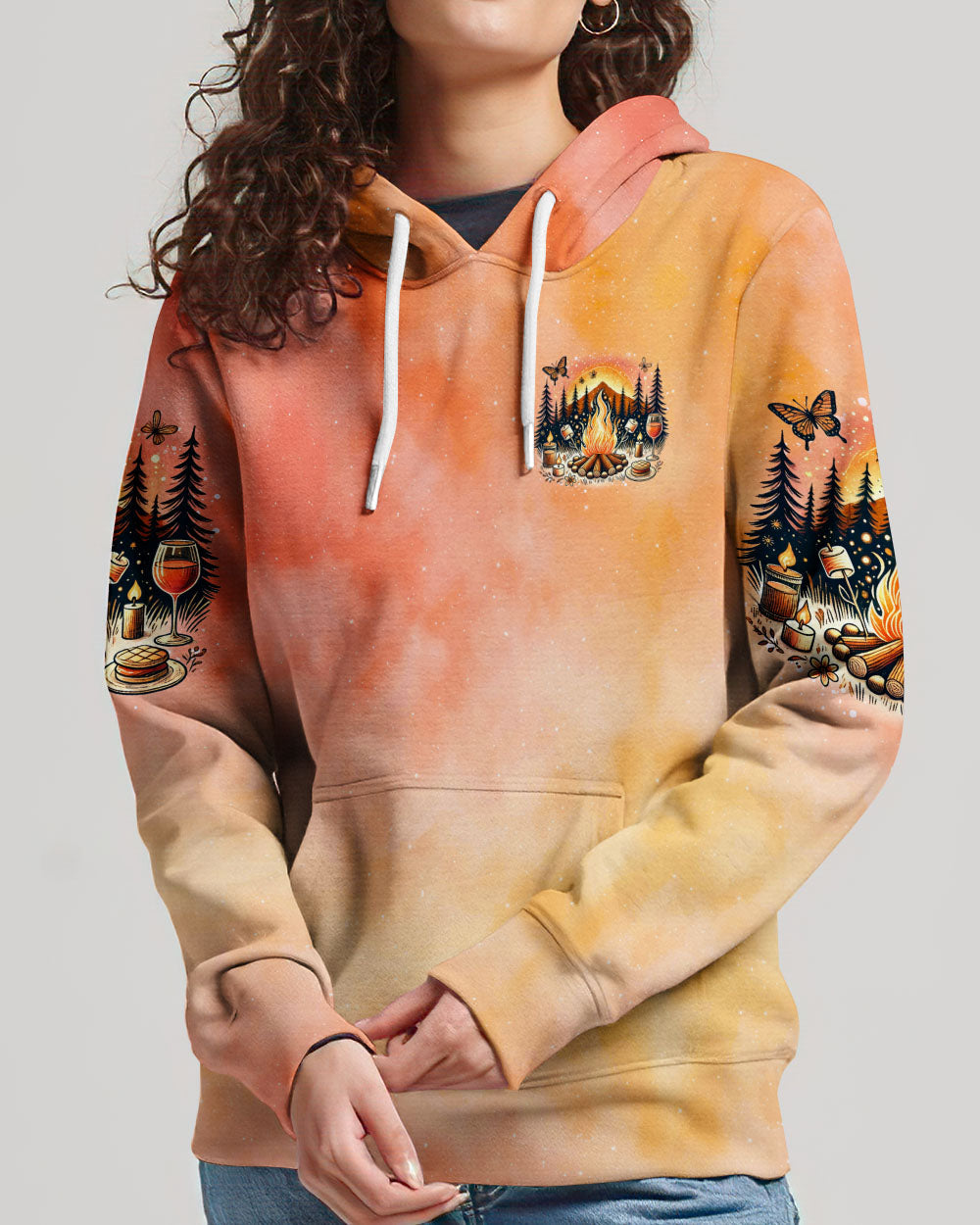 LIFE IS BETTER AROUND THE CAMPFIRE ALL OVER PRINT - TYQY2606242
