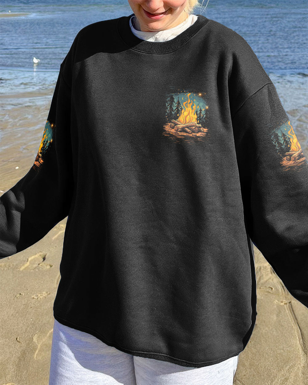 MAKING MEMORIES ONE CAMPFIRE AT A TIME ALL OVER PRINT - TYTD0108251