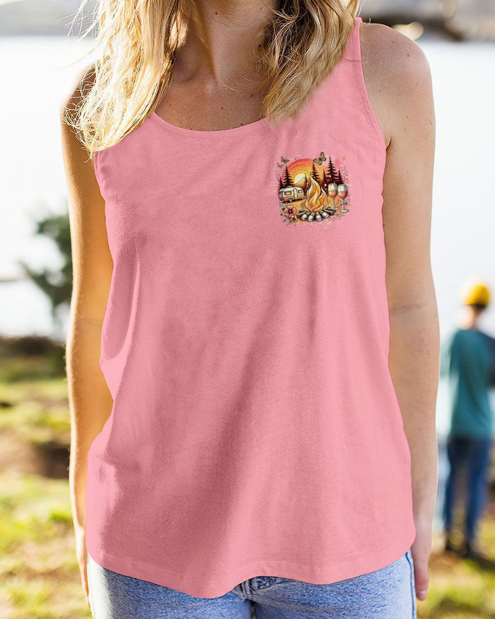 CAMPING WHERE FRIENDS AND MARSHMALLOWS GET TOASTED ALL OVER PRINT - TYTD2406241