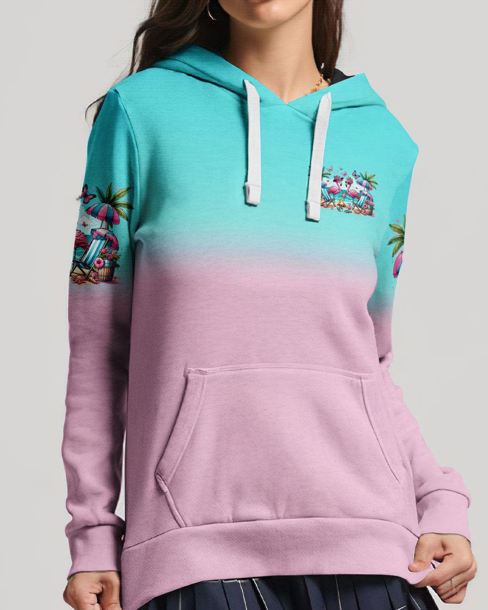 MAKING MEMORIES ONE CAMPFIRE AT A TIME FLAMINGO ALL OVER PRINT - TYTM2405242