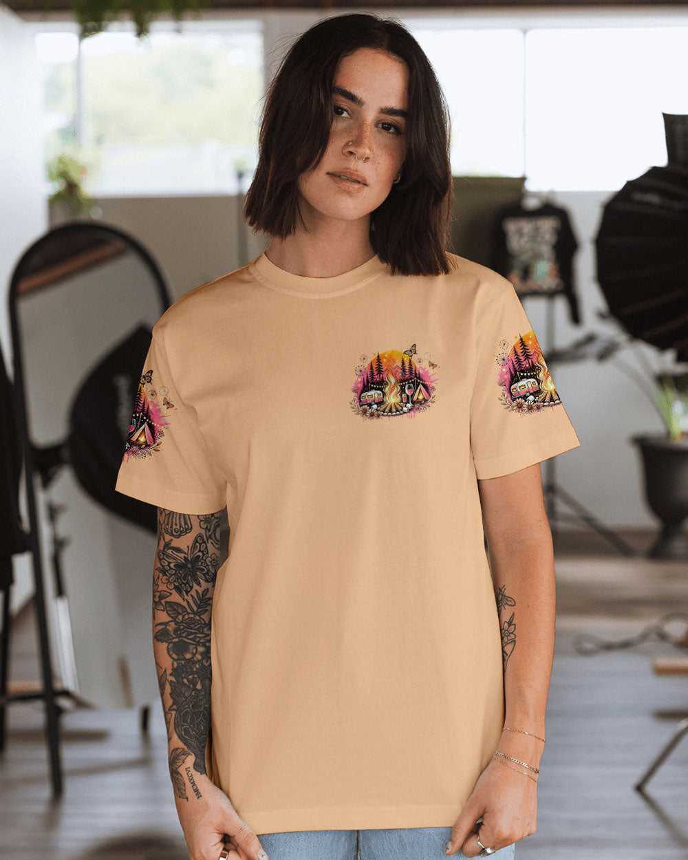 LOVING THE CAMPING LIFE ALL OVER PRINT - TYTM2506244