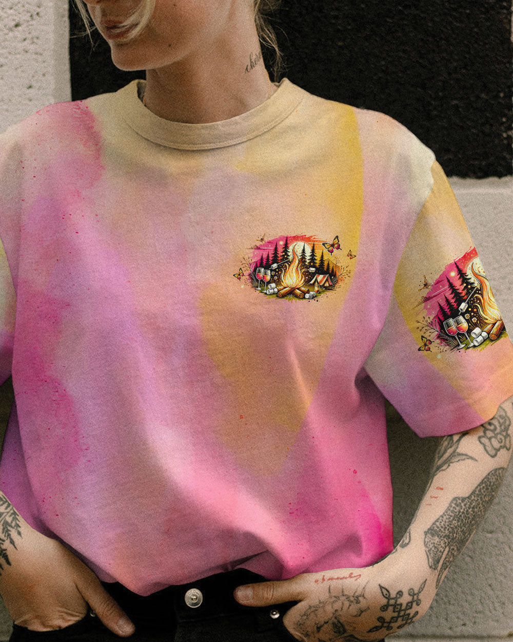 CAMP MORE WORRY LESS ALL OVER PRINT - TYTM2806241