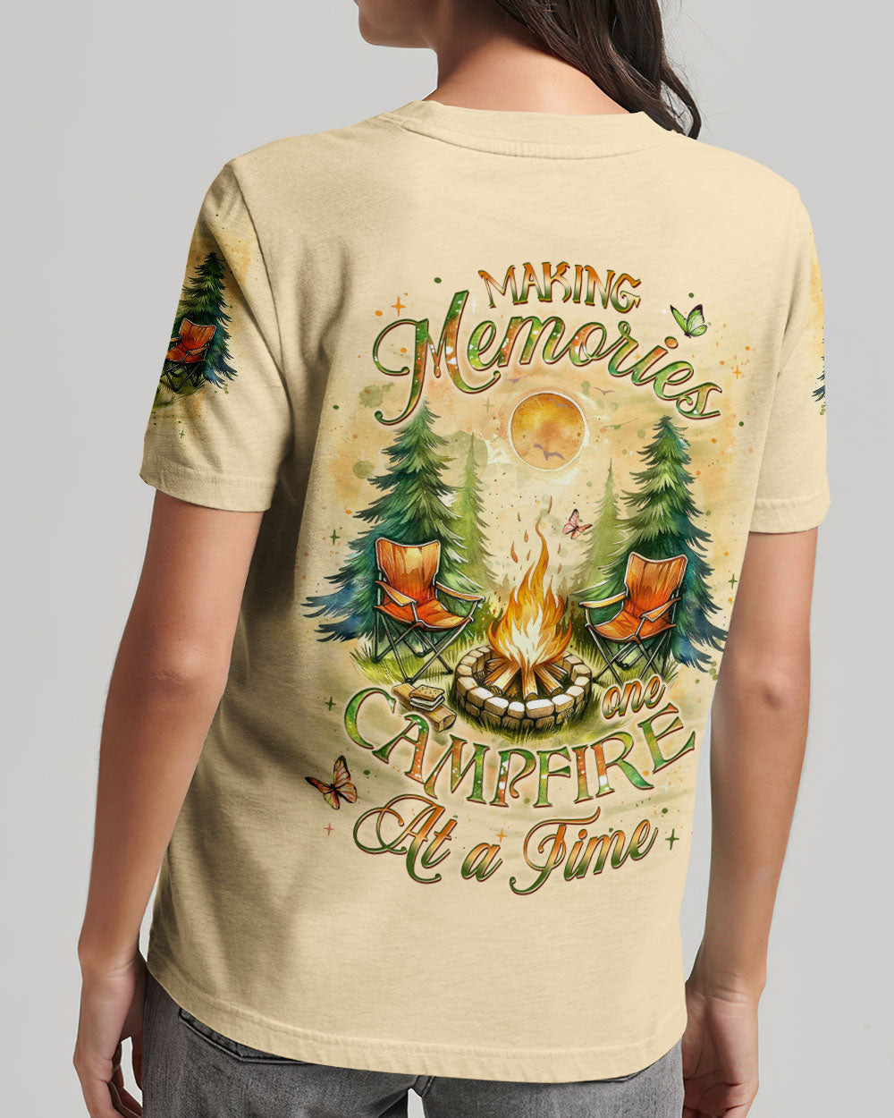 MAKING MEMORIES ONE CAMPFIRE AT A TIME ALL OVER PRINT - YHDU1106241