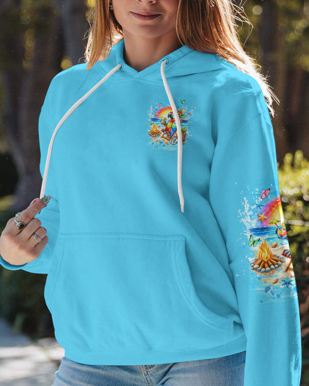 MAKING MEMORIES ONE CAMPFIRE AT A TIME PARROT ALL OVER PRINT - YHDU2105243