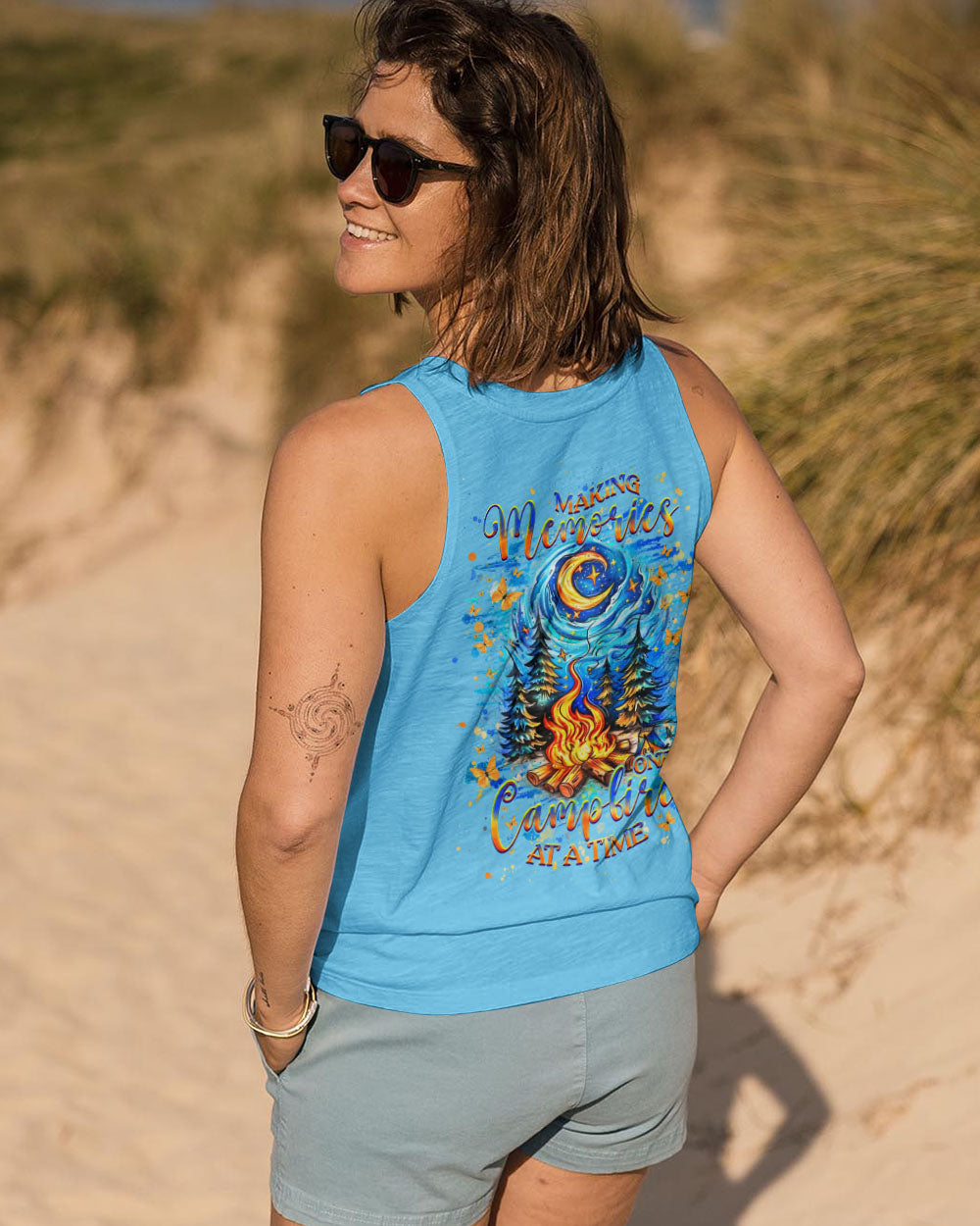 MAKING MEMORIES ONE CAMPFIRE AT A TIME ALL OVER PRINT - YHHG0108241