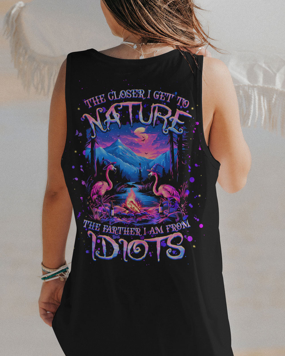 THE CLOSER I GET TO NATURE HALLOWEEN ALL OVER PRINT - YHHG0508244