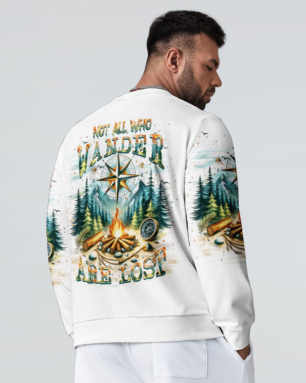 NOT ALL WHO WANDER ARE LOST ALL OVER PRINT - YHHN0305244
