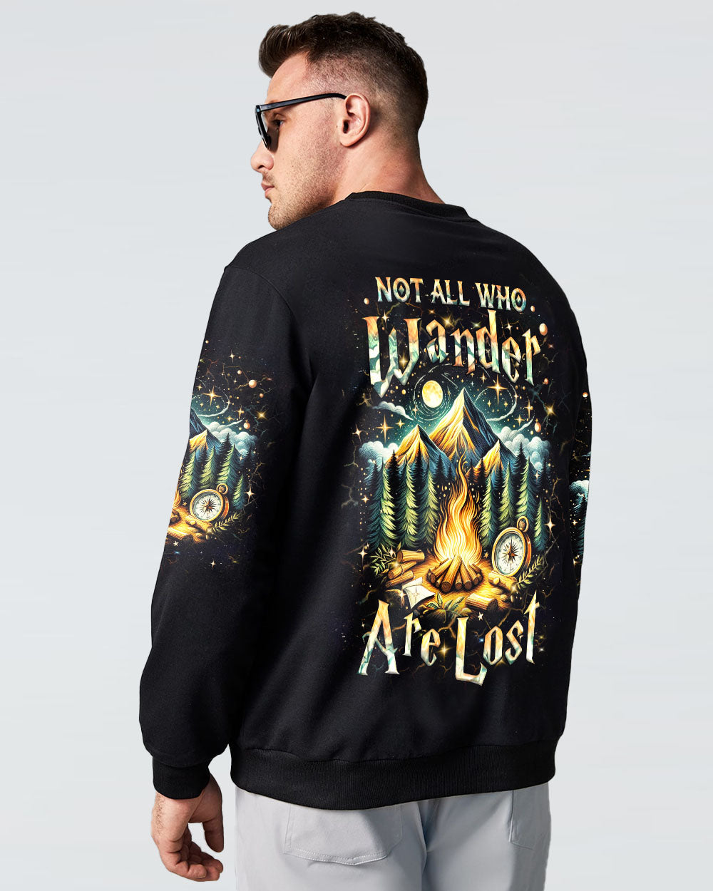 NOT ALL WHO WANDER ARE LOST ALL OVER PRINT - YHHN0705244