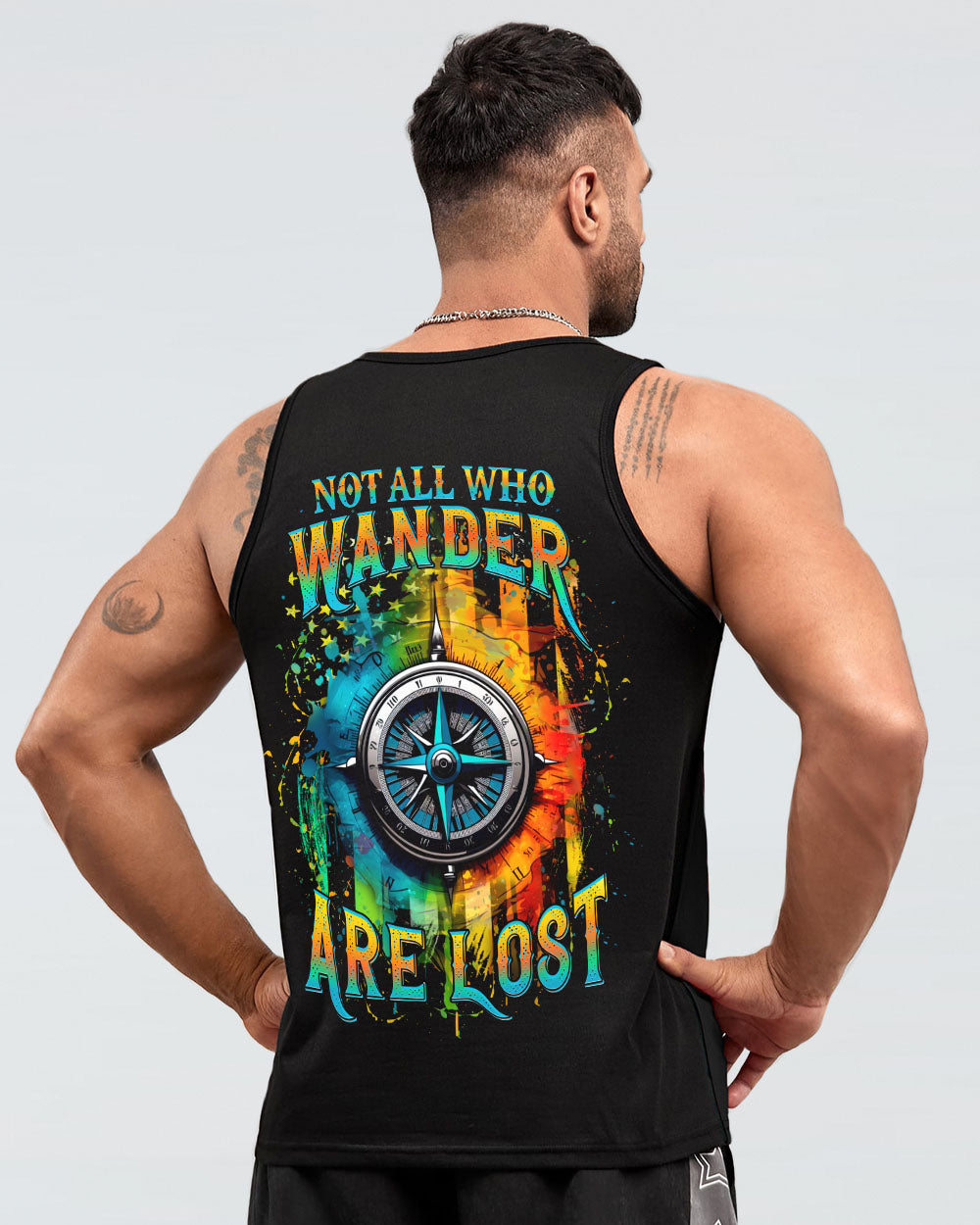 NOT ALL WHO WANDER ARE LOST ALL OVER PRINT - YHHN1504241