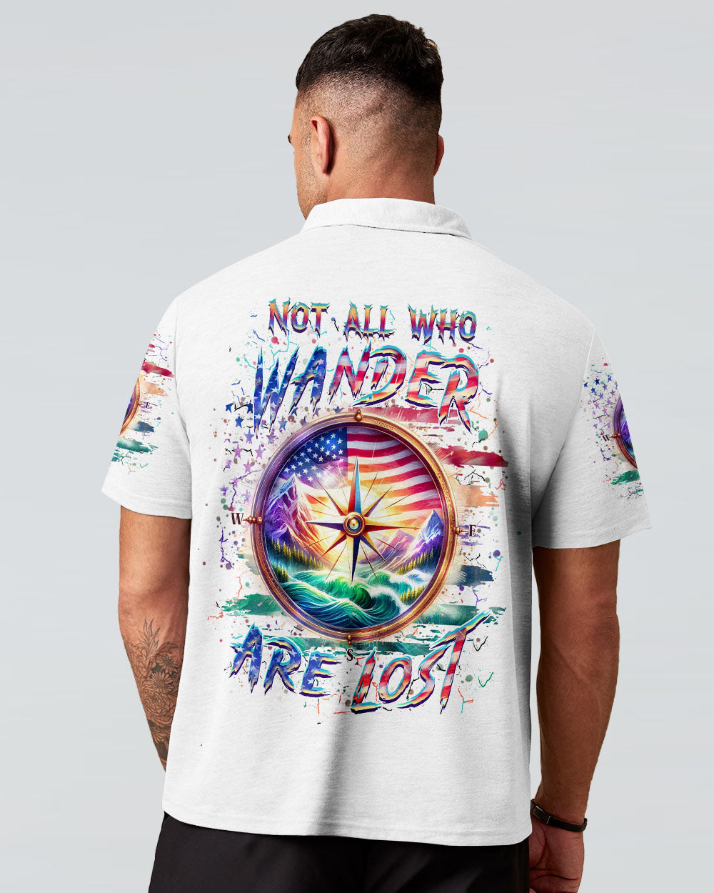 NOT ALL WHO WANDER ARE LOST ALL OVER PRINT - YHHN1705243