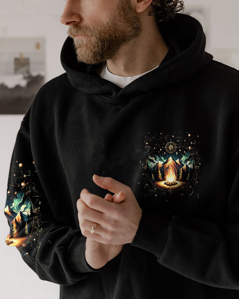 MAKING MEMORIES ONE CAMPFIRE AT A TIME ALL OVER PRINT - YHHN2404242