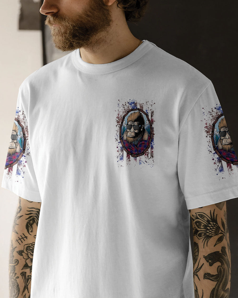 ALWAYS BE YOURSELF UNLESS YOU CAN BE A BIGFOOT ALL OVER PRINT - YHLN0703252
