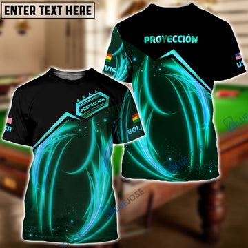 BlueJose Personalized Name, Team Name Unisex Shirt For BANDA PROYECCI√ìN BOLIVIA USA