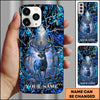 BlueJose Buck Deer Hunter Forest Triangle Art Personalized Name 3D Phone Case (5 Colors)