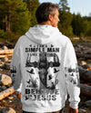 BlueJose I Am A Simple Man I Like Hunting And Believe In Jesus Shirt, Personalized Hunting 3D Shirt