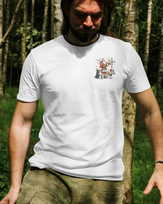 BlueJose Before Every Hunt I Bow My Head Because Some Blessings Can't Be Earned Shirt, Personalized Hunting 3D Shirt