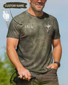 BlueJose I Hunt The Land Shirt, Personalized Hunting 3D Shirt
