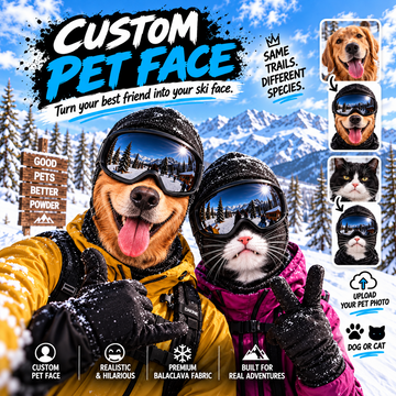 BlueJose Custom Pet Face Balaclava Mask