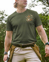 BlueJose Hell Can't Take This Hunter Shirt, Personalized Hunting 3D Shirt - Green