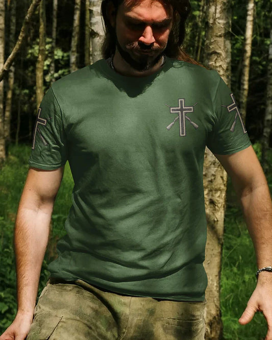BlueJose Hunter Of Faith All Shirt, Personalized Hunting 3D Shirt, Personalized Shirt For Hunting Lover