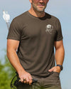 BlueJose My Eyes On The Hunt But My Soul For The Cross Shirt, Personalized Hunting 3D Shirt