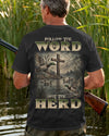 BlueJose Follow The Word Not The Herd Shirt, Personalized Hunting 3D Shirt