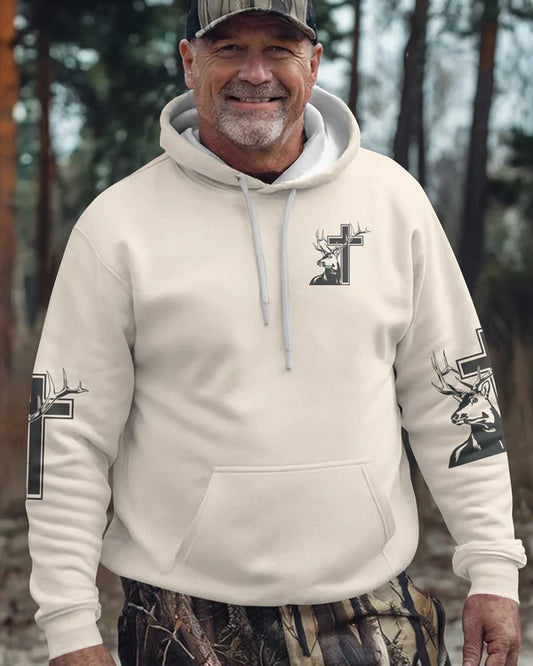 BlueJose God Found The Strongest Men And Make Them Hunters Shirts, Personalized Hunting 3D Shirt