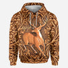 BlueJose Love Hunting, Personalized Hunting All Over Shirt, Personalized 3D Hoodie For Hunting Lover