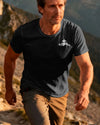 BlueJose I Asked God To Make Me A Better Man He Sent Me A Pair Of Hiking Boots Personalized Hiking 3D Shirt - Black