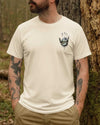 BlueJose I'm A Hiker Of His Hills Personalized Hiking Shirt - Sand