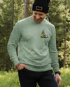 BlueJose When God Gives You Mountains Personalized Hiking Shirt - Green