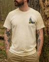 BlueJose When God Gives You Mountains Personalized Hiking Shirt - Sand