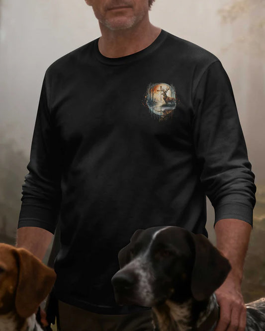 BlueJose As The Deer Longs For Streams Of Water So My Soul Longs For You O God Psalm Shirt, Peronalized Hunting 3D Shirt