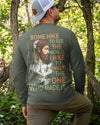 BlueJose Some Hike To See The World Personalized Hiking Shirt - Green