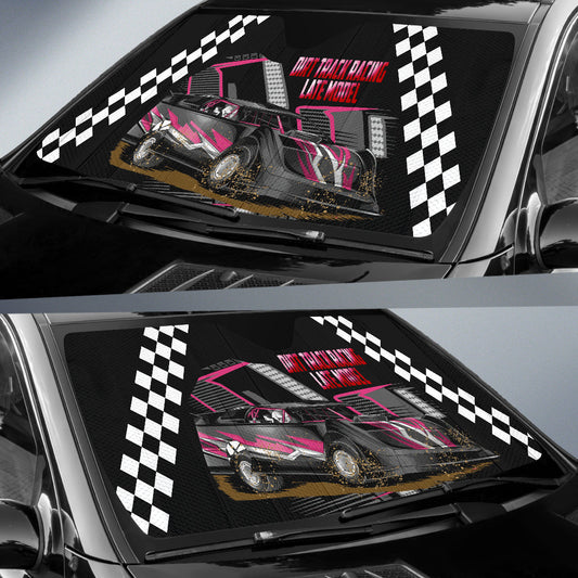 BlueJose Dirt Track Racing Late Model Windshield Sun Shade