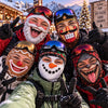 BlueJose Funny Santa Elf Snowman Balaclava Face Mask (10 faces)