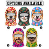 BlueJose Funny Cute Animal Face Ski Mask Colorful Cartoon Dog Cat & Bunny Full Face Balaclava (5 animals)