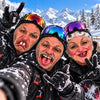 BlueJose Funny Grandpa Grandma Motobiker Ski Mask Face Balaclava (5 faces)